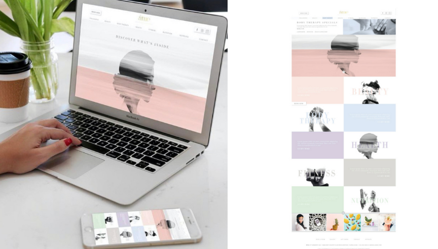 Digital Design/Website Mockup
